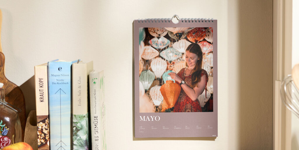 Calendario Pared A4 Semanal "Mayo"